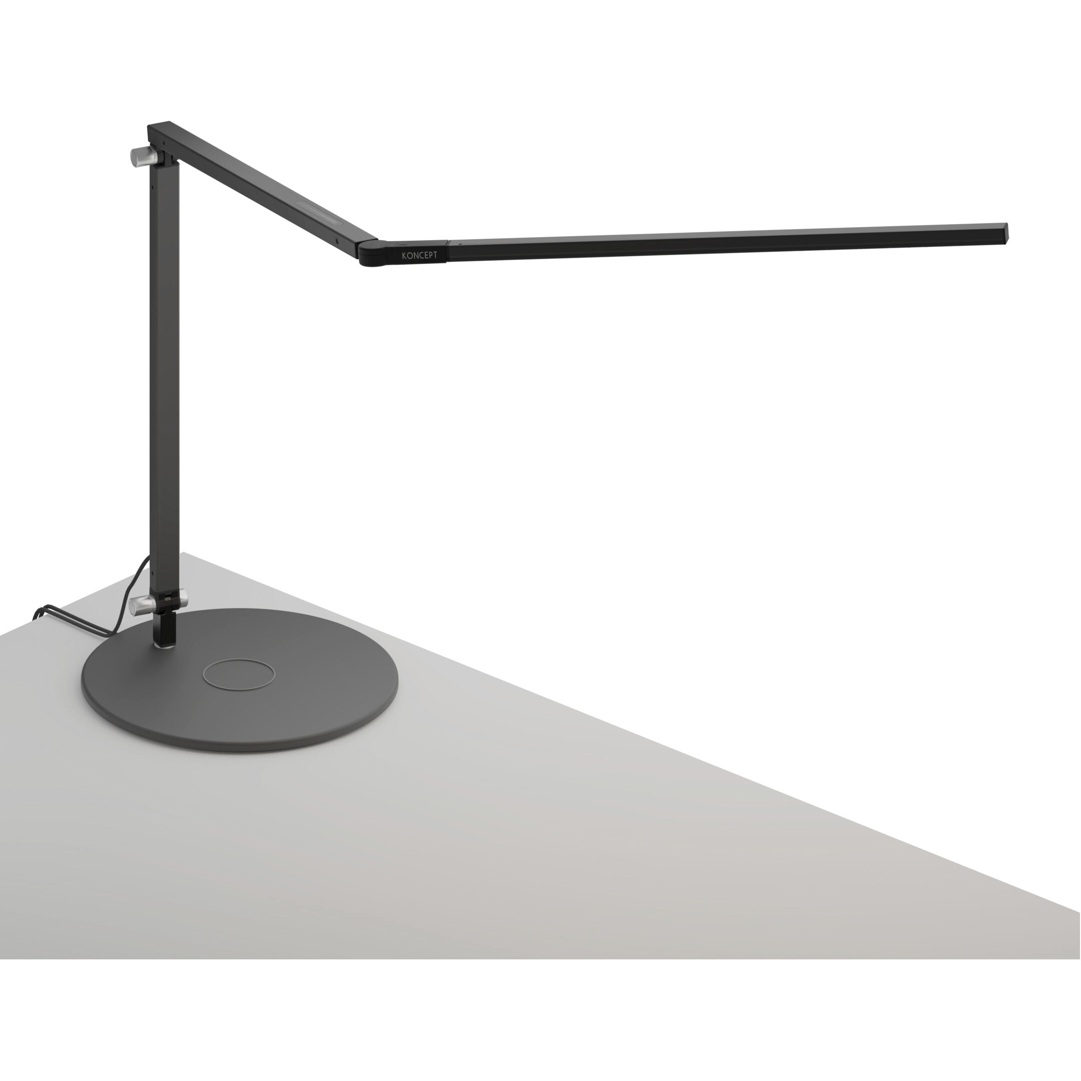 Z-Bar 16.42 inch 7.50 watt Metallic Black Desk Lamp Portable Light